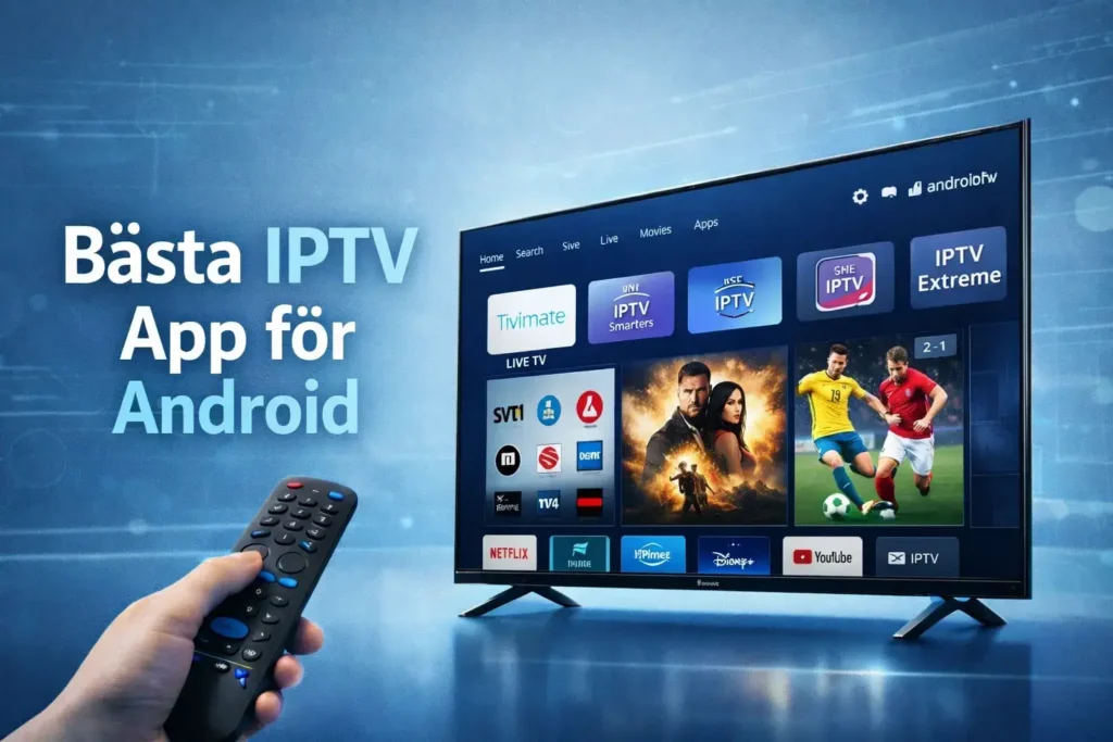 Bästa IPTV App Android